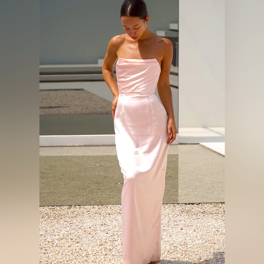 MESHKI - The ALANIS Strapless Maxi Dress
